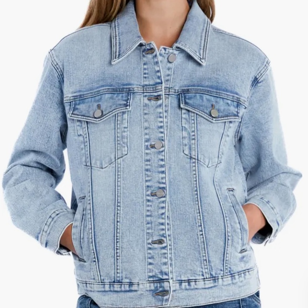 COSTER Denim Trucker Light Blue Jacket Size‎ L